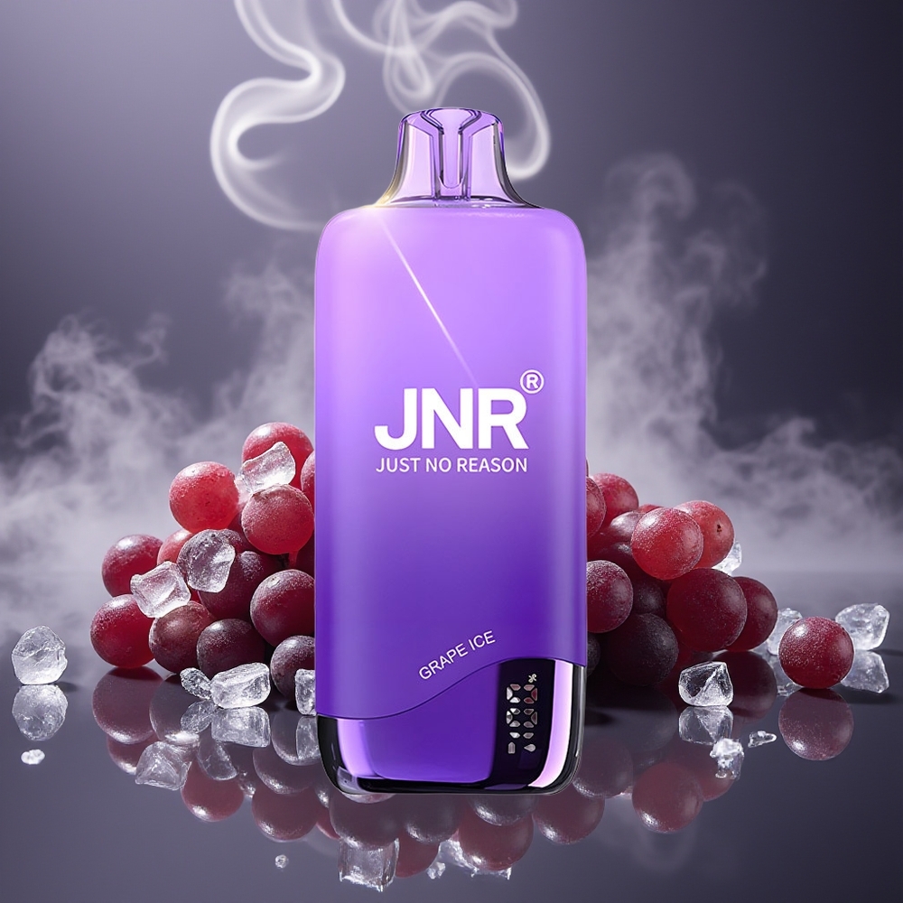 Partihandel Sverige JNR Rainbow 10500 Puffs 18ml Druvis Is Engångsvape