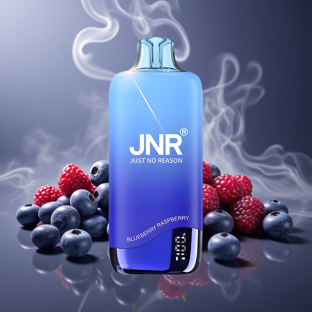 Partihandel Sverige JNR Rainbow 10500 Puffs Engångs Vape Blåbär Hallon 600mAh 18ml