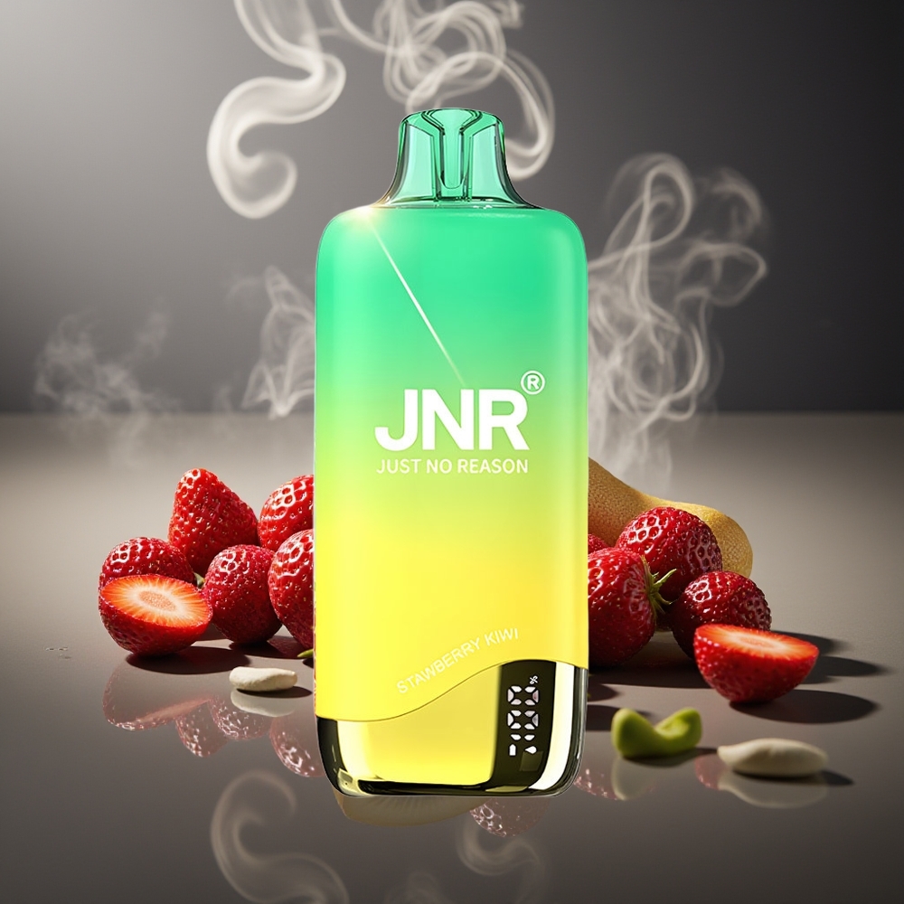 Partihandel Sverige JNR Rainbow 10500 Puffs Jordgubb Kiwi 18ml 600mAh