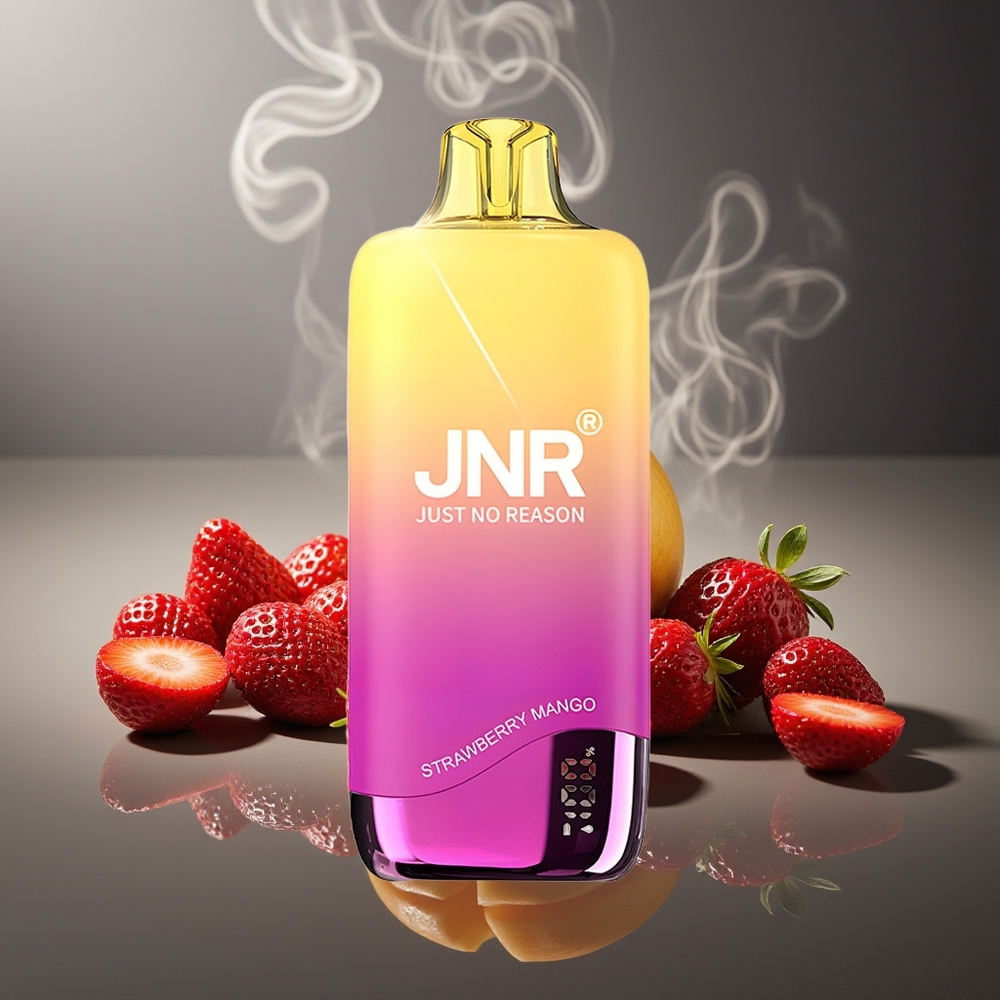 Partihandel Sverige JNR Rainbow 10500 Puffs Jordgubb Mango 18ml 600mAh