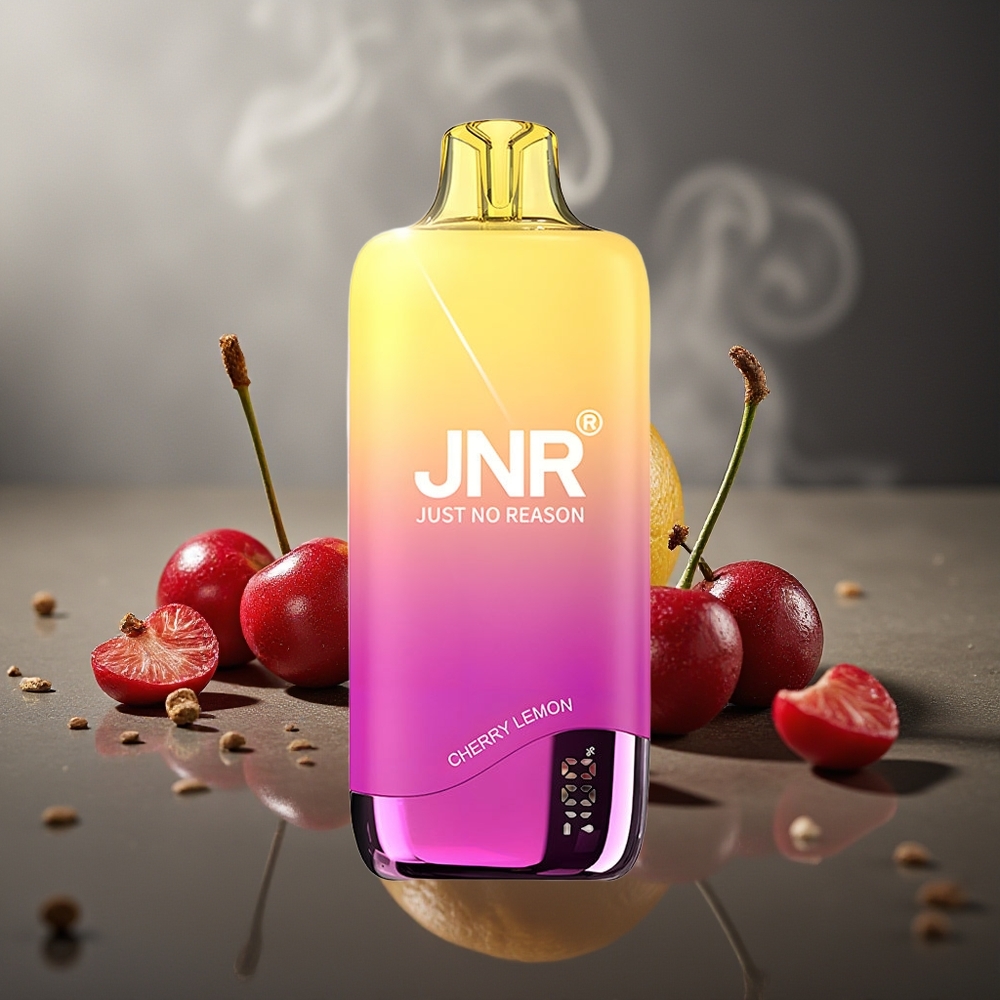 Partihandel Sverige JNR Rainbow 10500 Puffs Körsbär Citron 18ml Mesh 0.8ohm