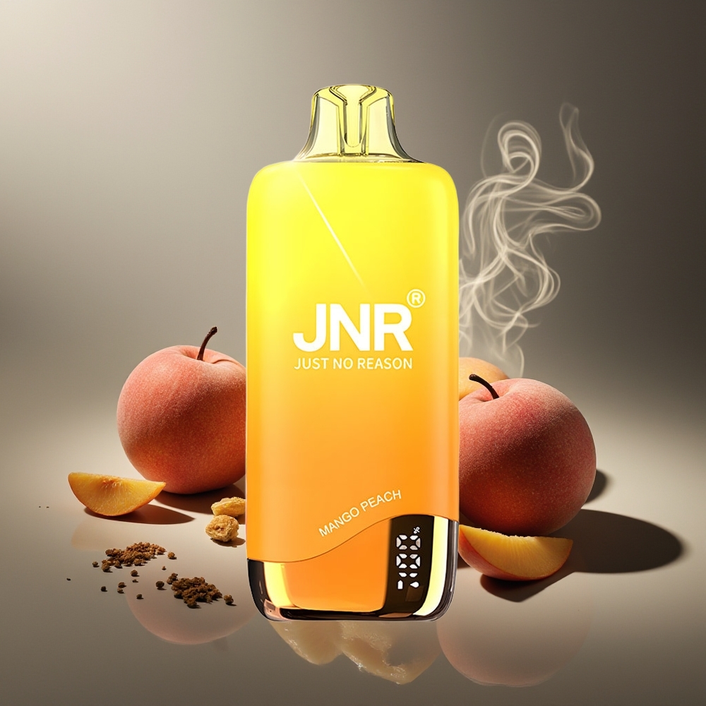 Partihandel Sverige JNR Rainbow 10500 Puffs Mango Persika 18ml 600mAh 0.8ohm