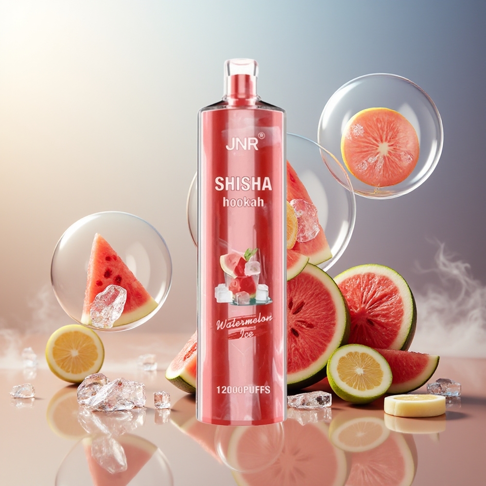Partihandel Sverige JNR Shisha Hookah 12000 Puffs 24ml 750mAh Vattenmelon Is