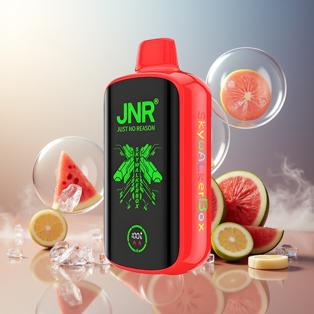 Partihandel Sverige JNR Skywalker Box 21000 Puffs Vattenmelon Is 25ml 850mAh