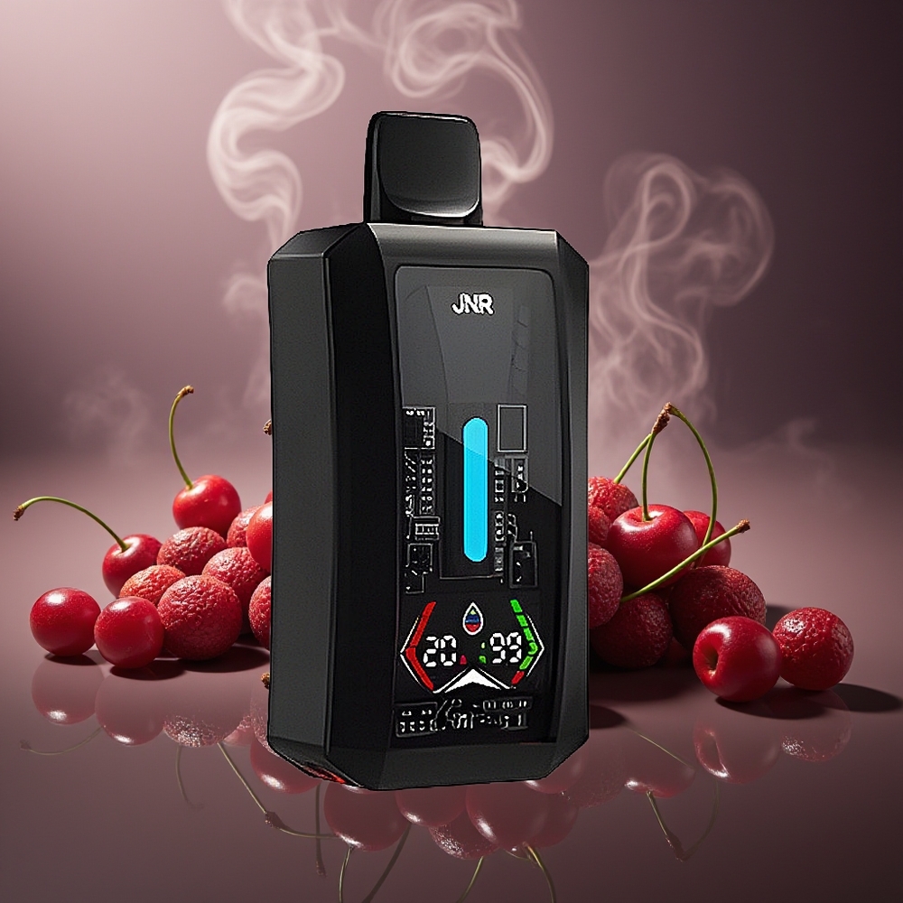 Partihandel Sverige JNR Tank Pro 33000 Puffs Engångsvape Körsbärskola Digital Display Dual Mesh