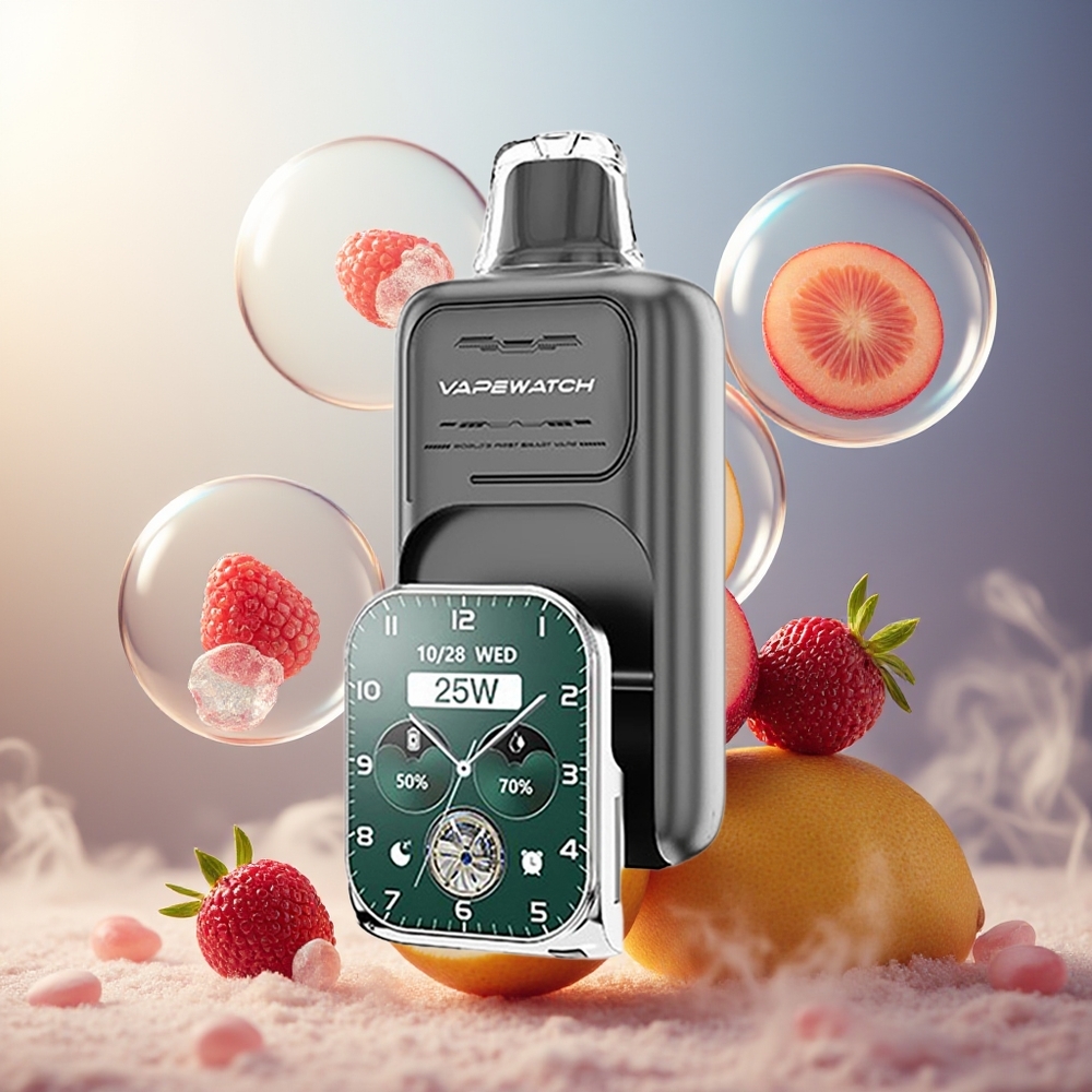 Partihandel Sverige JNR VapeWatch 30000 Triple Bär 1000mAh Type-C