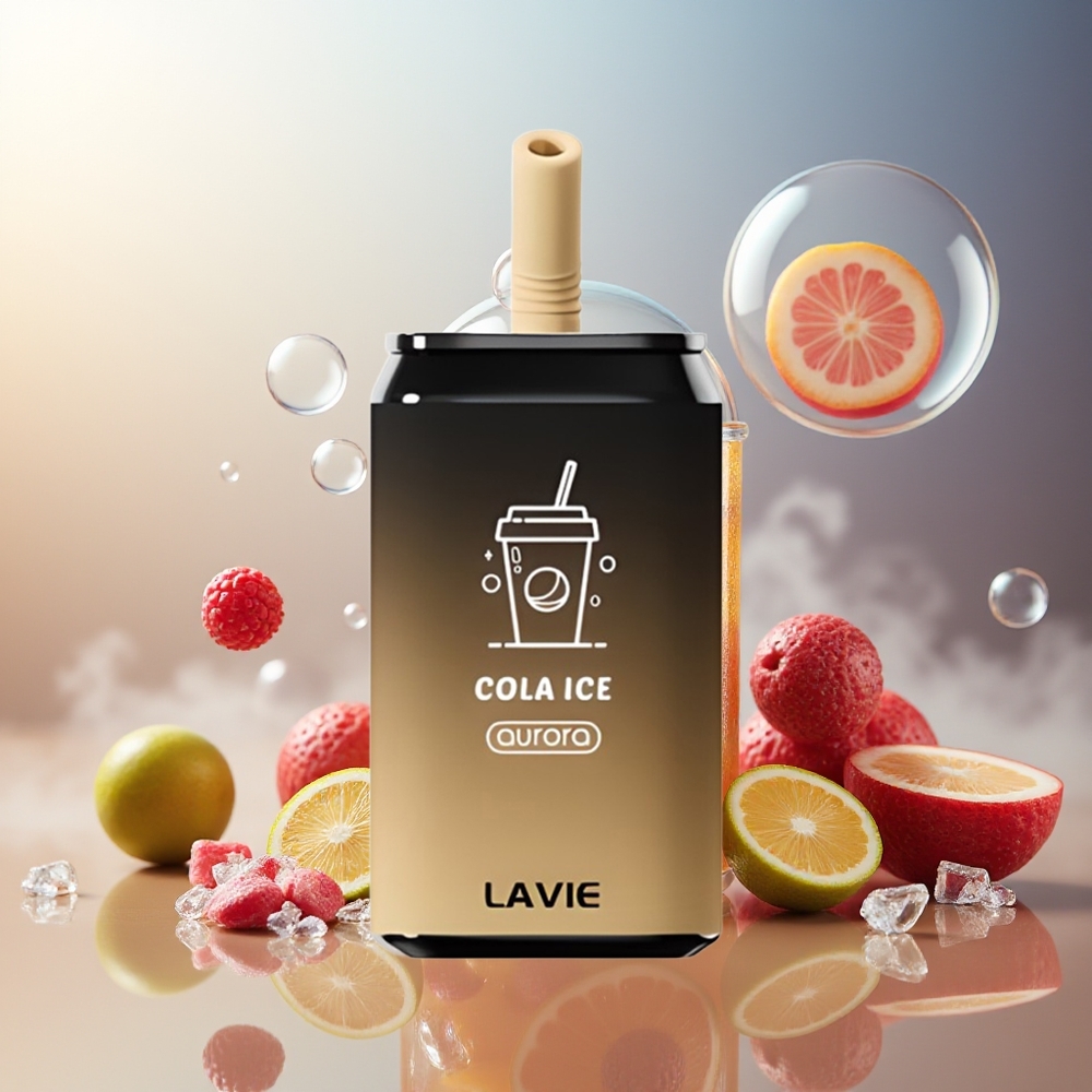 Partihandel Sverige Lavie Aurora 11000 Puffs Cola Is 22ML 650mAh