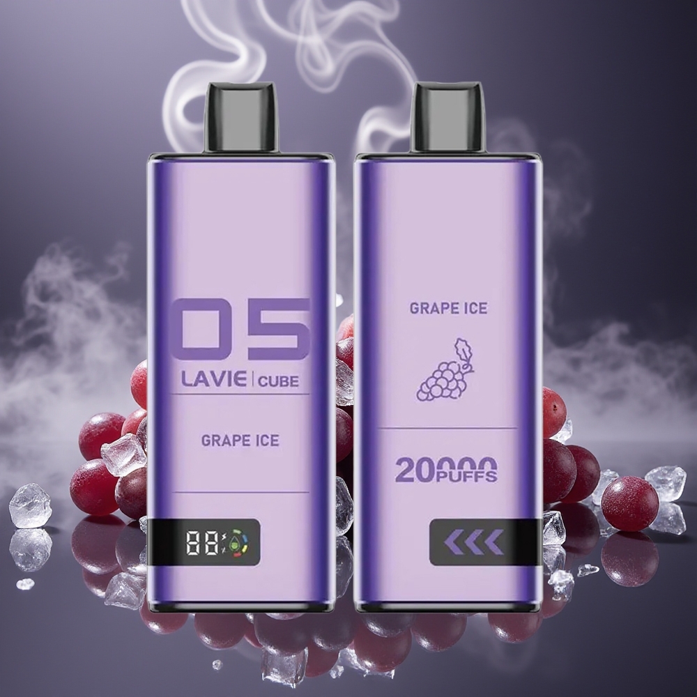 Partihandel Sverige Lavie Cube 20000 Puffs 28ML Druva Is