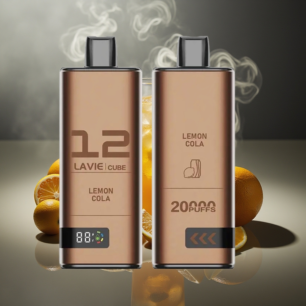 Partihandel Sverige Lavie Cube 20000 Puffs Citron Cola 28ML 600mAh