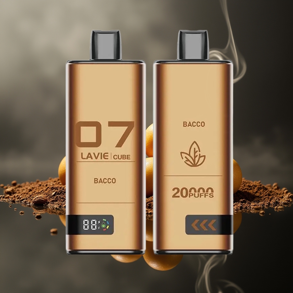 Partihandel Sverige Lavie Cube 20000 Puffs Engångs Vape Bacco 28ML 5% Type C