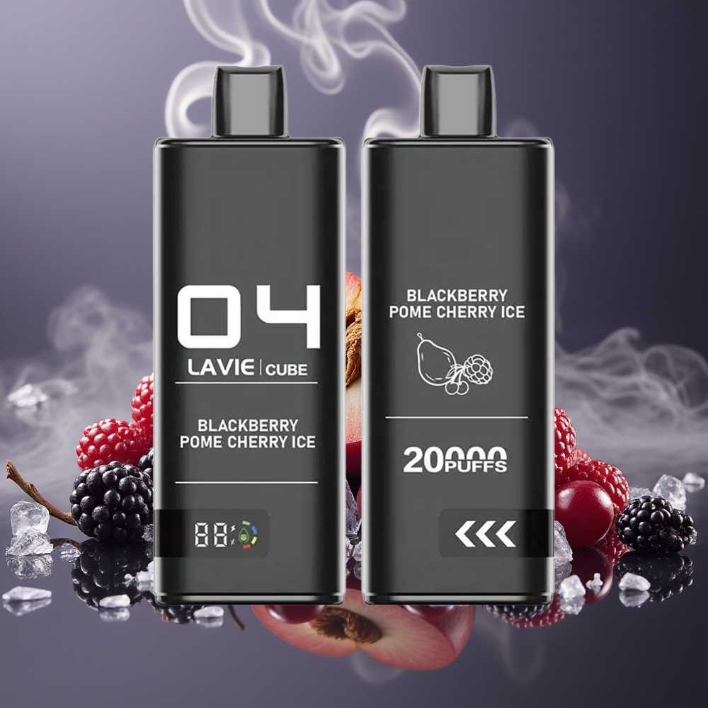 Partihandel Sverige Lavie Cube 20000 Puffs Type C Svartbär Pomerans Körsbär Is