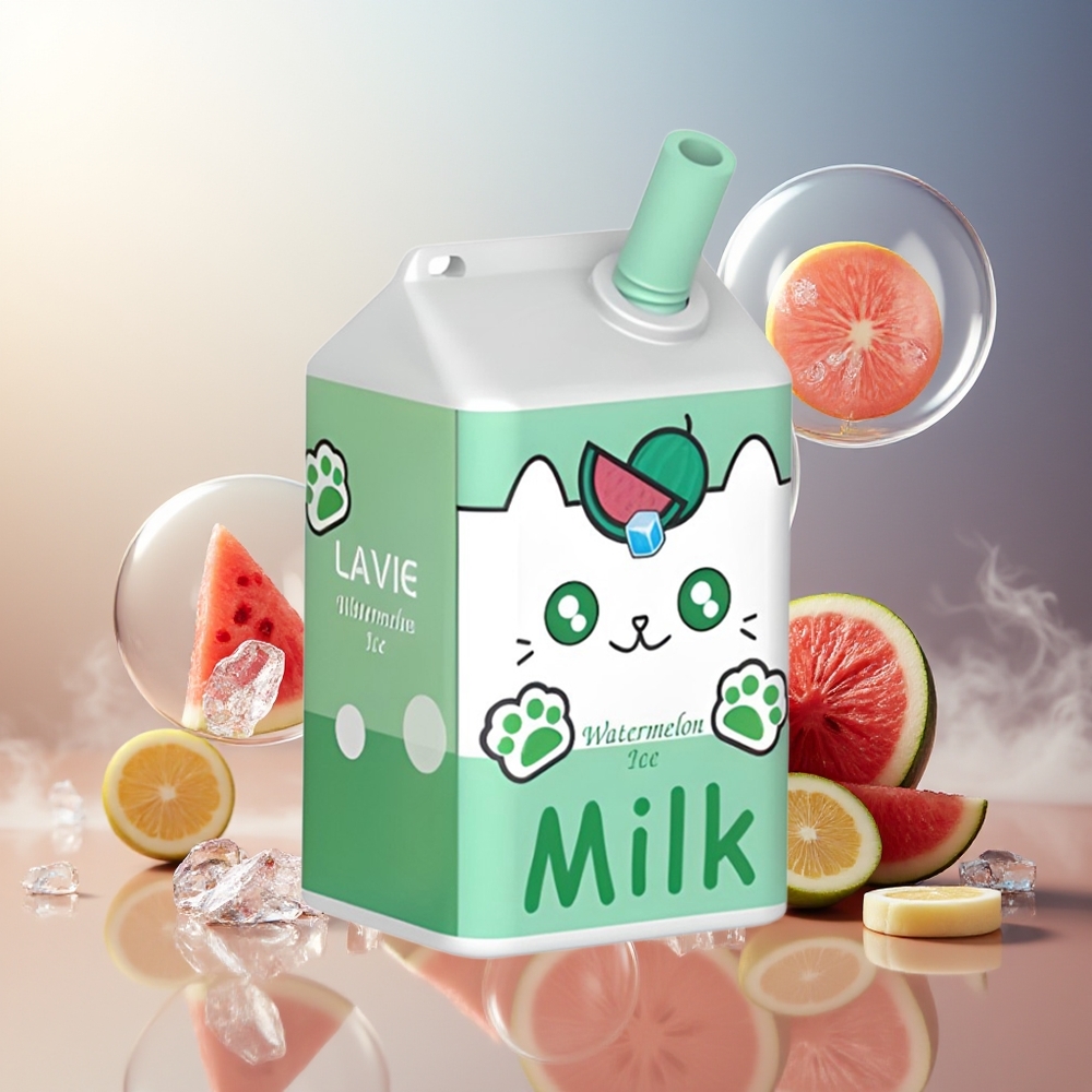 Partihandel Sverige Lavie Milk 7000 Puffs 16ML Vattenmelon Is Type C