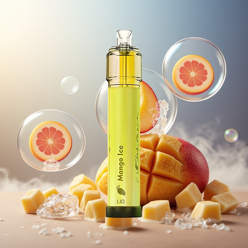 Partihandel Sverige LIO Bee Lit 2500 Mango Is 1300mAh 6.0ml 5%