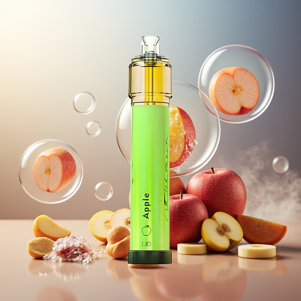Partihandel Sverige LIO Bee Lit 2500 Puffs Engångs Vape Äpple 6.0ml 5%