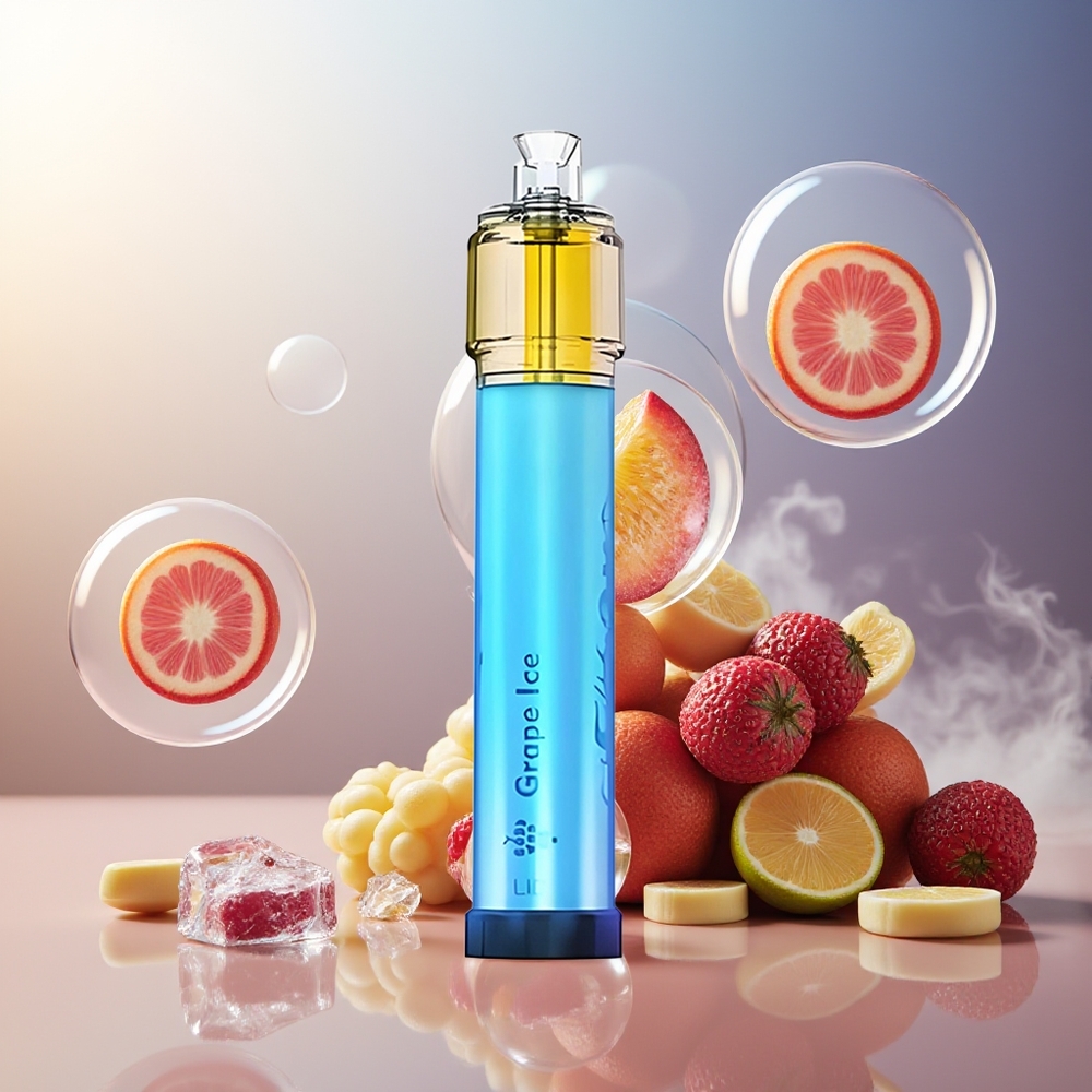 Partihandel Sverige LIO Bee Lit 2500 Puffs Engångsvape Druvis Is 1300mAh 6.0ml