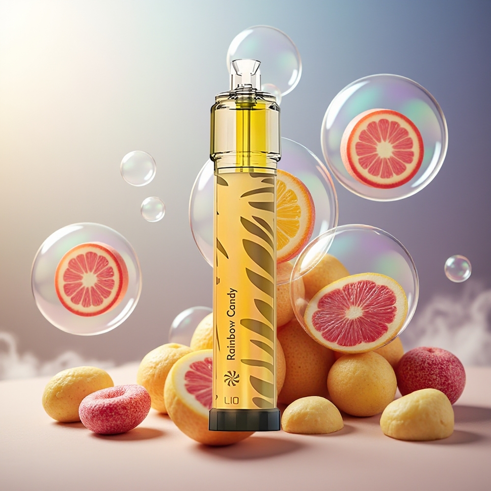 Partihandel Sverige LIO Bee Lit 2500 Puffs Engångsvape Regnbågsgodis 6.0ml 5%