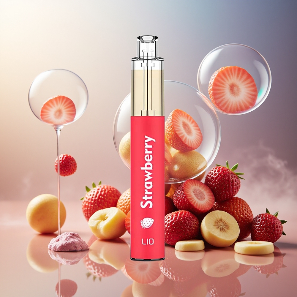 Partihandel Sverige LIO BEE Engångs Vape Jordgubb 16 650mAh 3.5ml