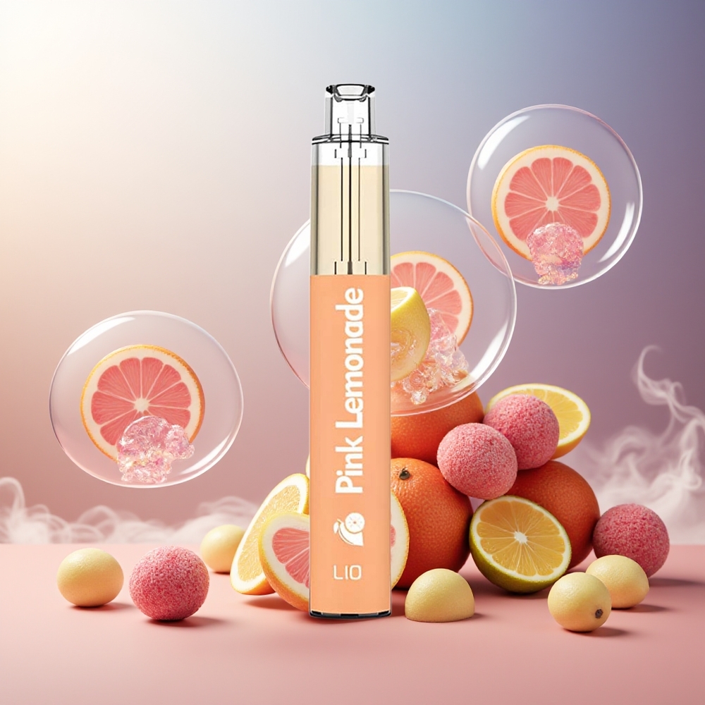 Partihandel Sverige LIO BEE Engångs Vape Rosa Lemonad 16 650mAh 3.5ml