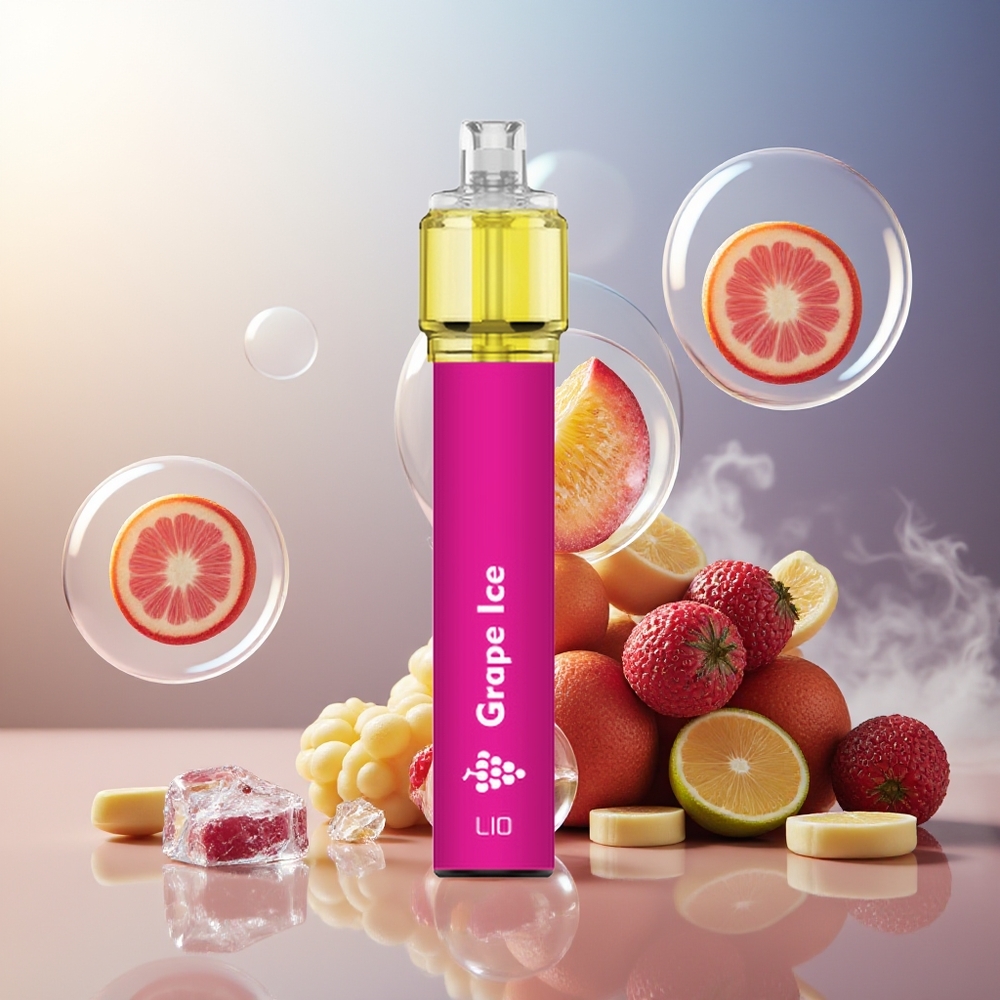 Partihandel Sverige LIO Bee18 Max 2500 Puffs Engångsvape Druvis Is