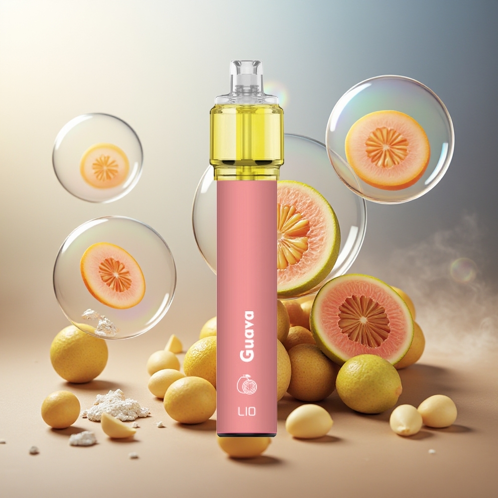 Partihandel Sverige LIO Bee18 Max 2500 Puffs Engångsvape Guava 6.5ml 5%