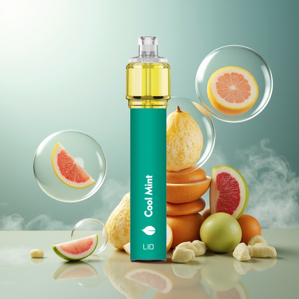 Partihandel Sverige LIO Bee18 Max 2500 Puffs Engångsvape Kylmynta 1300mAh 6.5ml