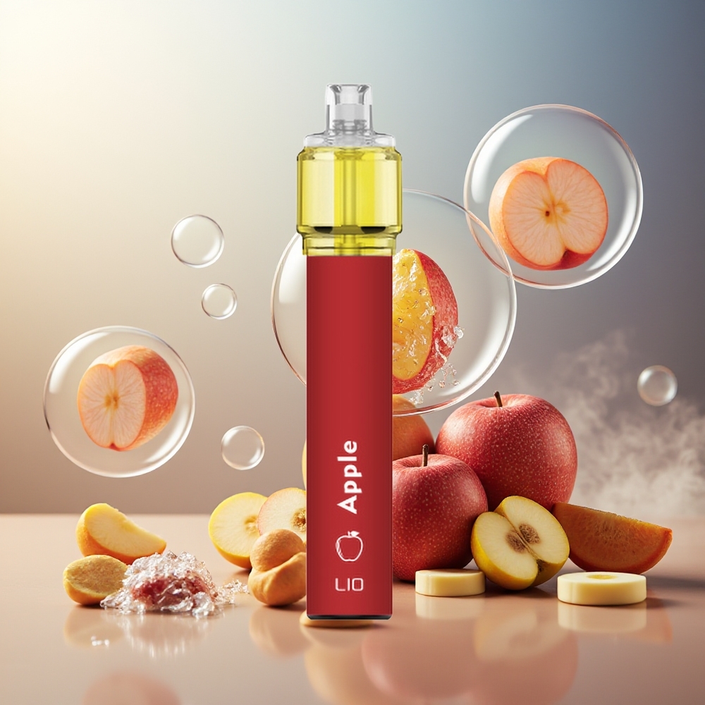 Partihandel Sverige LIO Bee18 Max 2500 Puffs Engångsvape Äpple 1300mAh 6.5ml