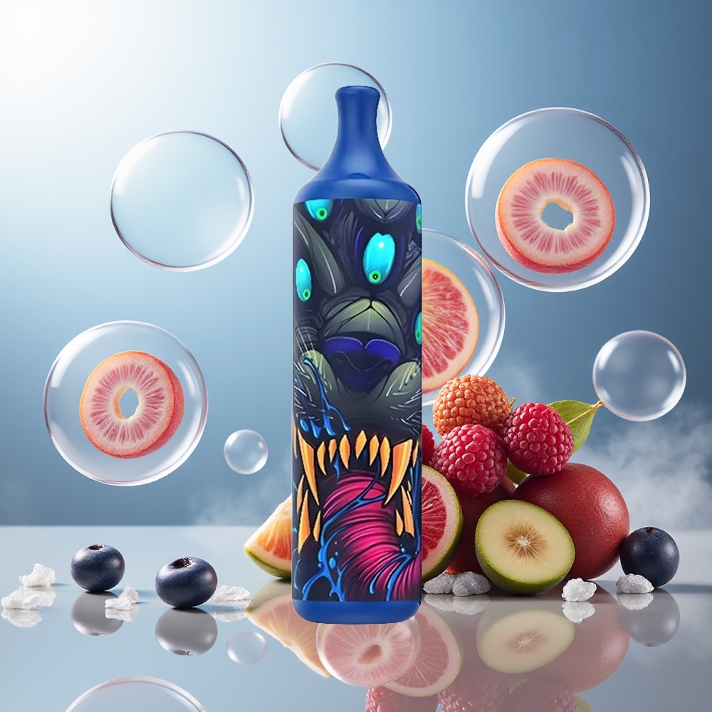 Partihandel Sverige LIO Boom 3500 Blå Hallon 1400mAh 10ml 1 Ohm