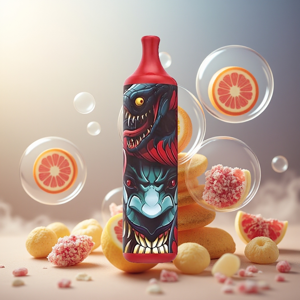 Partihandel Sverige LIO Boom 3500 Puffs Engångs Vape Söt Taro 1400mAh 10ml
