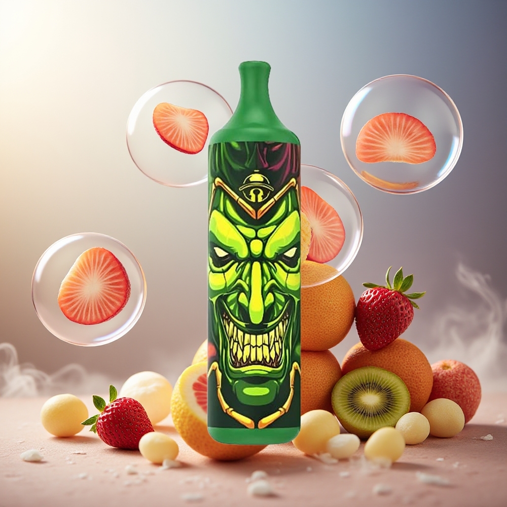 Partihandel Sverige LIO Boom 3500 Puffs Jordgubb Kiwi 1400mAh 12W