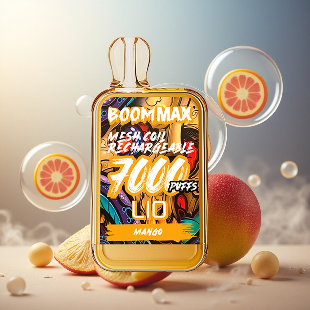 Partihandel Sverige LIO BOOM MAX 15ml 7000 Puffs Engångs Vape Mango