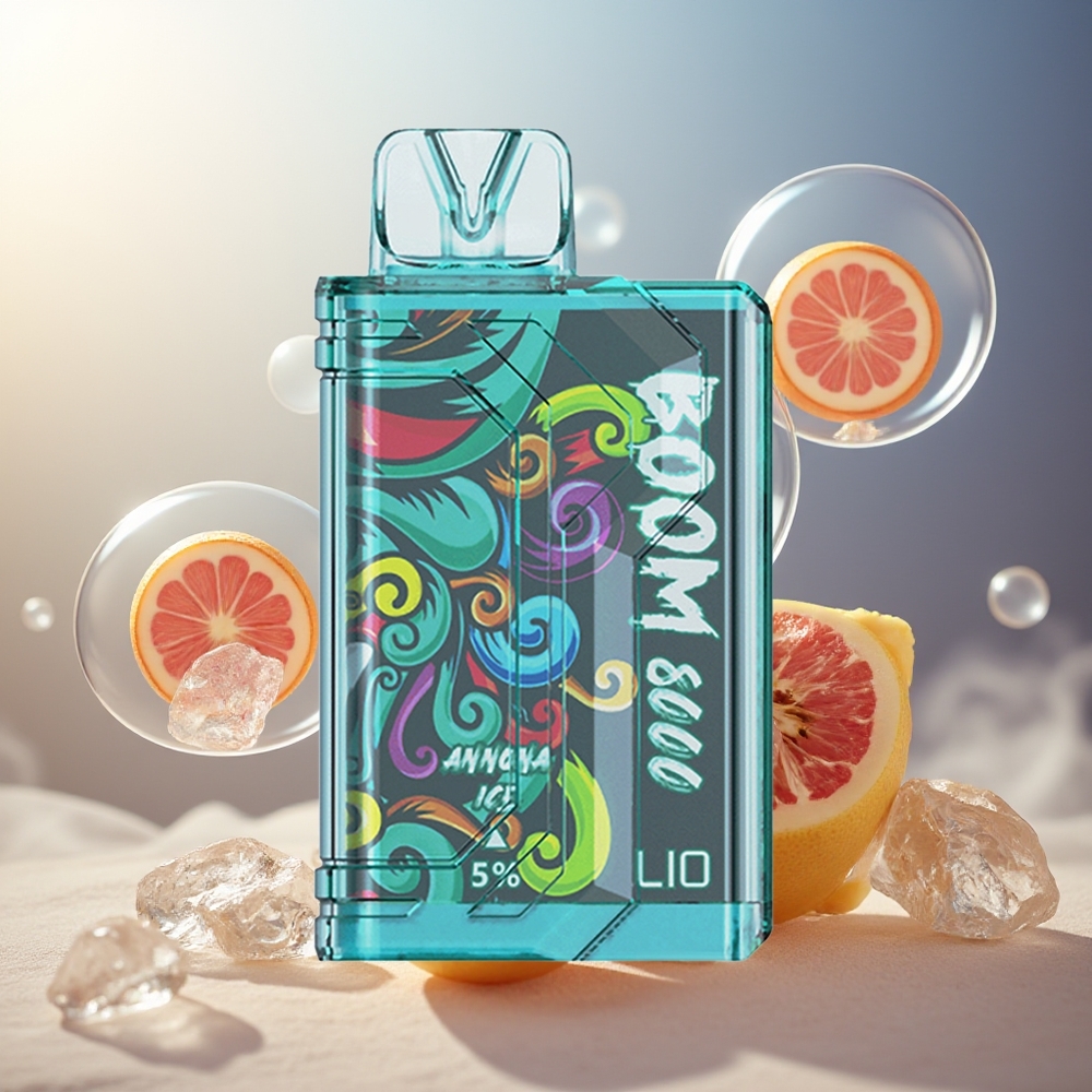 Partihandel Sverige LIO BOOM PRO 8000 Puffs Engångs Vape Annona Is 15ml 5%