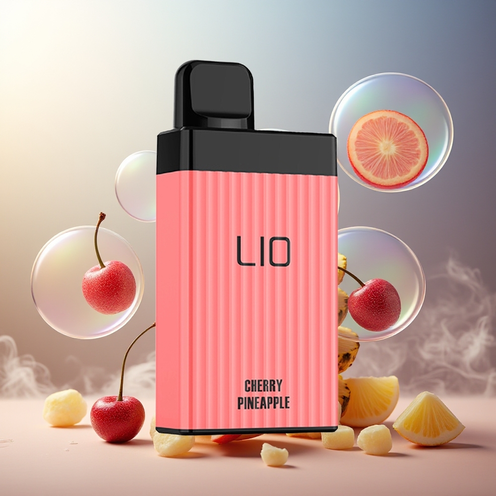 Partihandel Sverige LIO BOXX 4000 Puffs Engångs E-Cigg Körsbär Ananas 10ml 650mAh