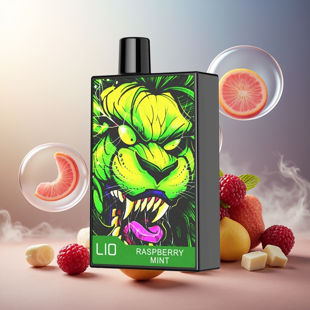 Partihandel Sverige LIO CAPO 4500 Puffs Engångs Vape Hallon Mynta 12ml 600mAh