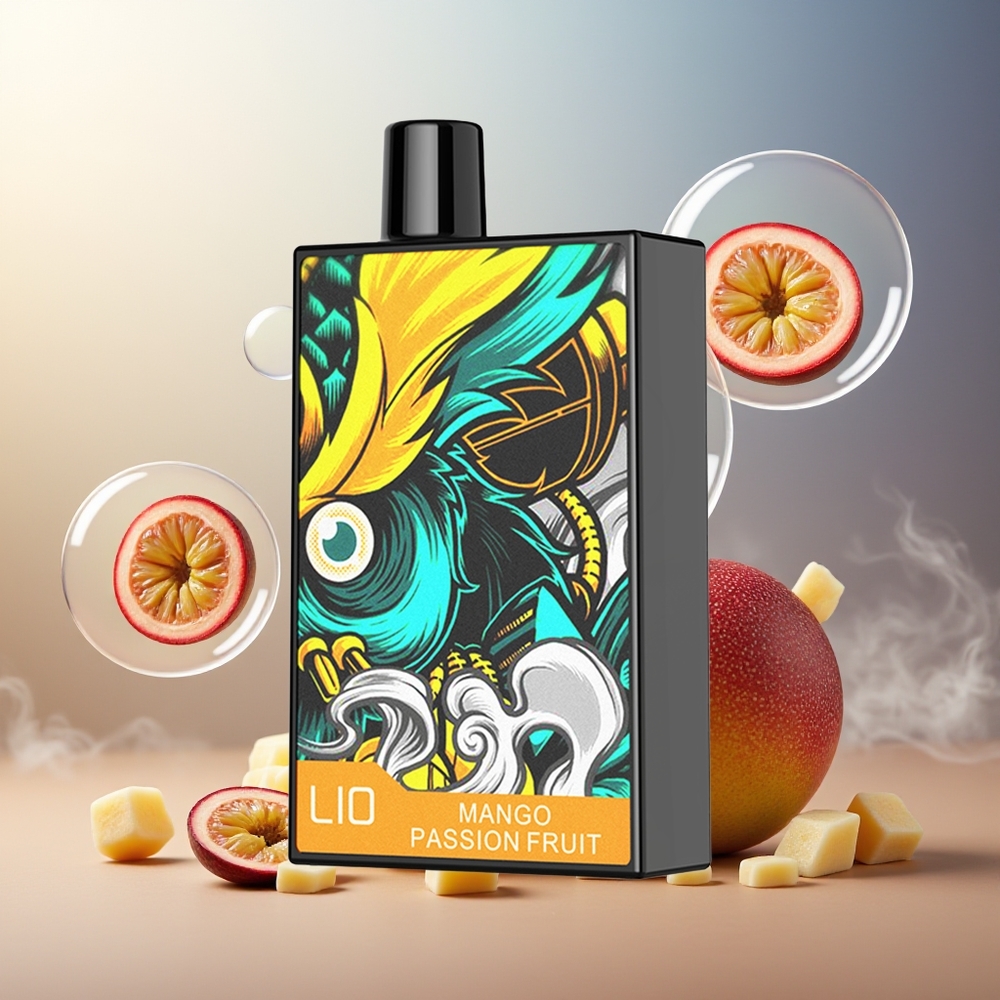 Partihandel Sverige LIO CAPO 4500 Puffs Engångs Vape Mango Passionfrukt 12ml 50mg