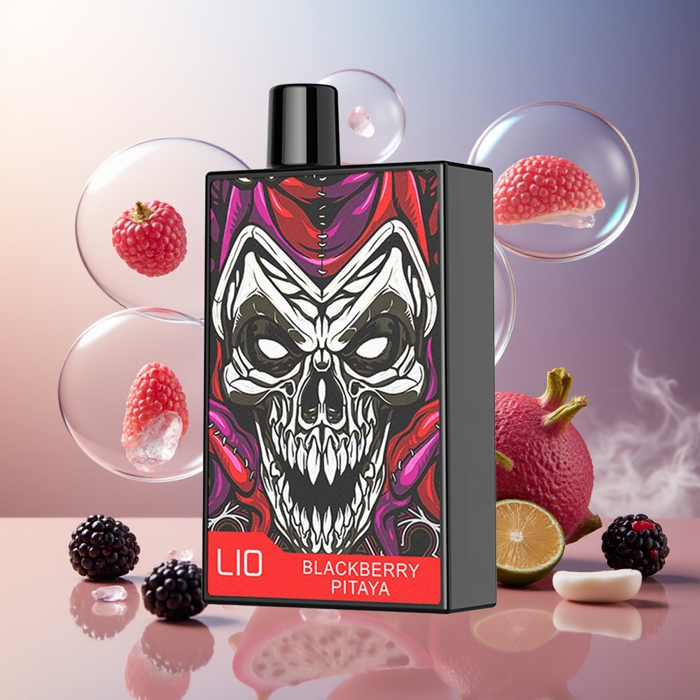 Partihandel Sverige LIO CAPO 4500 Puffs Engångsvape Björnbär Pitaya 12ml 600mAh
