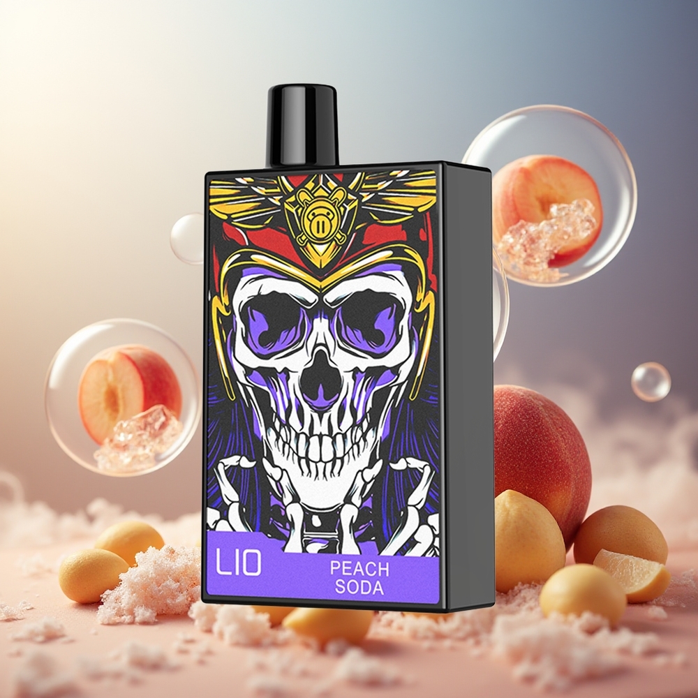 Partihandel Sverige LIO CAPO 4500 Puffs Engångsvape Persikosoda 12ml 50mg