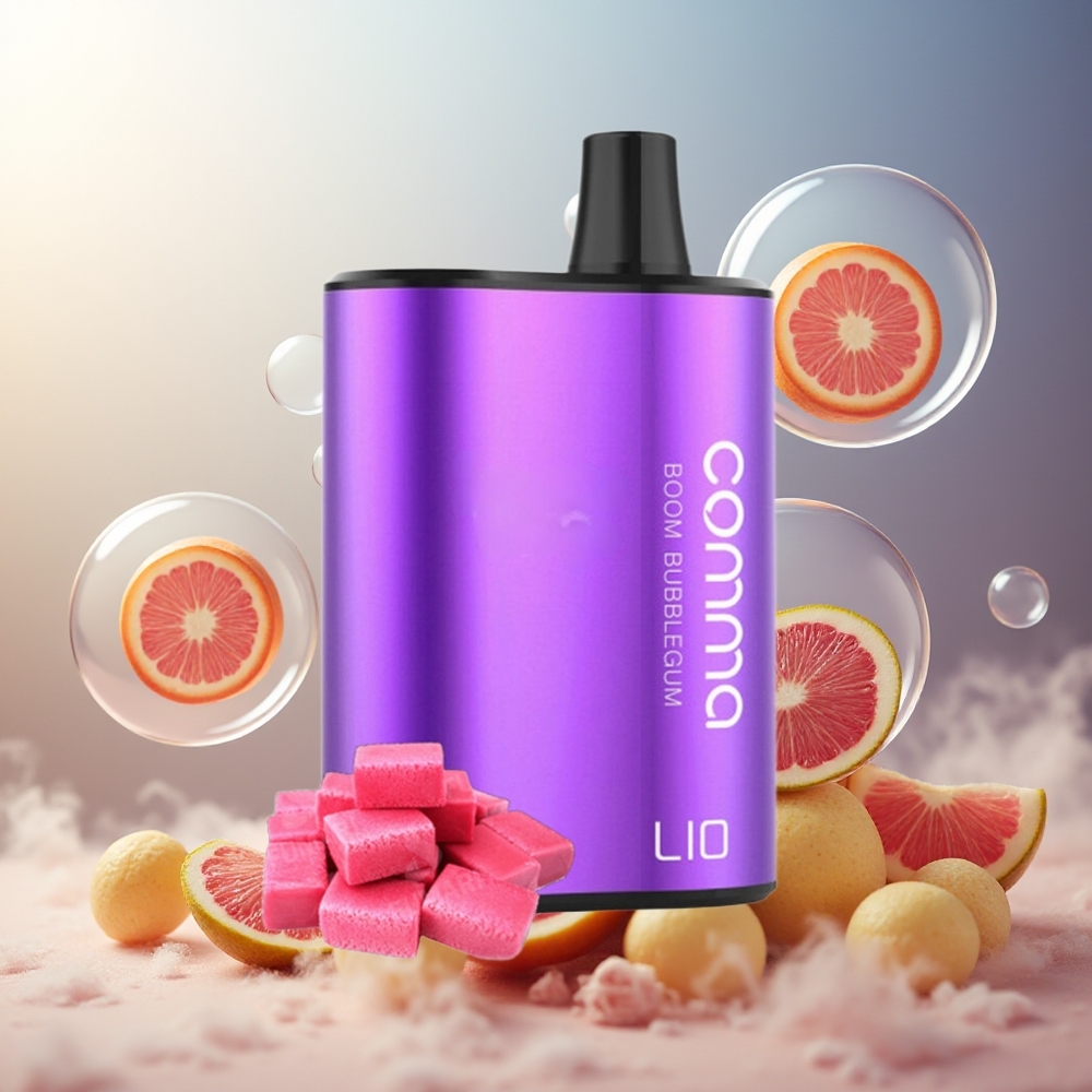 Partihandel Sverige LIO COMMA 5000 Puffs BOOM Tuggummi 15ml 900mAh