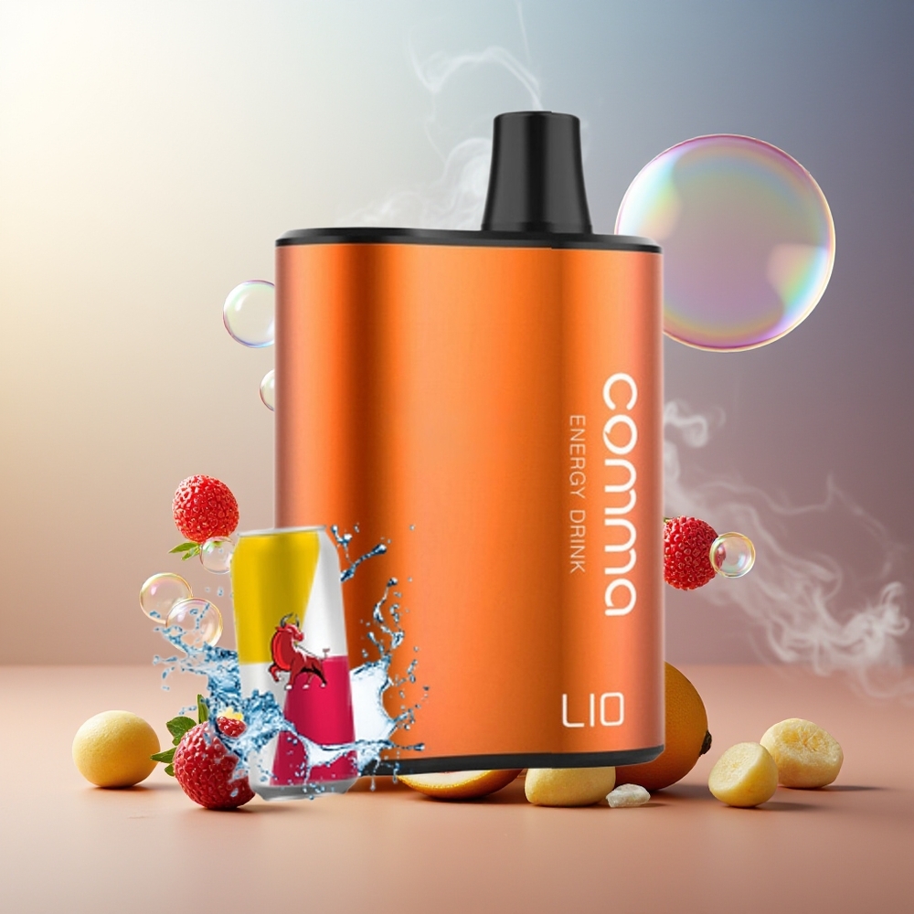 Partihandel Sverige LIO COMMA 5000 Puffs Engångs Vape Energidryck 15ml 900mAh