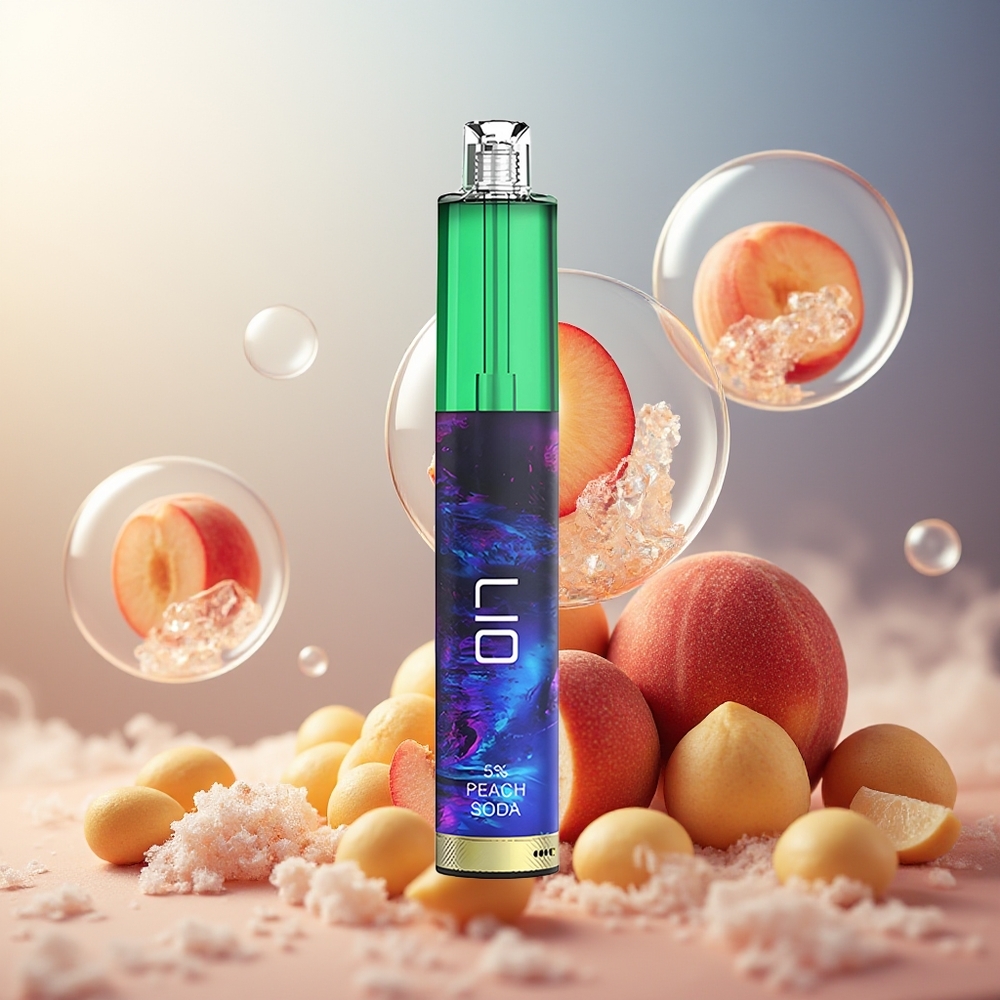 Partihandel Sverige LIO Max Mesh 3000 Engångs Vape Persikoläsk