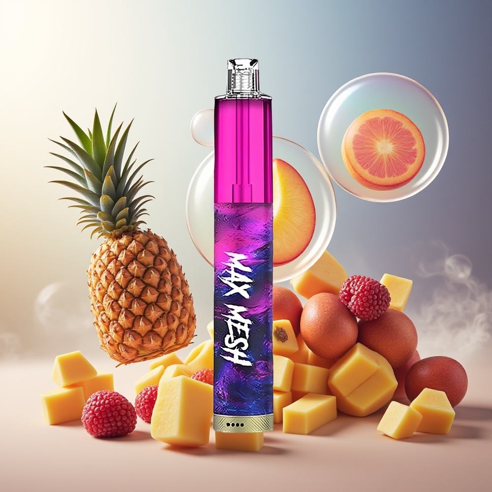 Partihandel Sverige LIO Max Mesh 3000 Puffs Engångs Vape Ananas Mango Bär