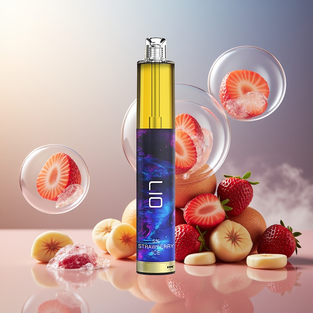 Partihandel Sverige LIO Max Mesh 3000 Puffs Engångs Vape Jordgubb Is