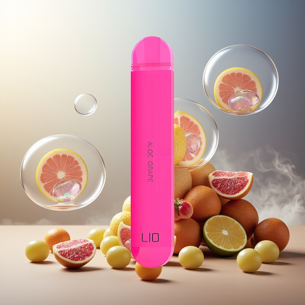 Partihandel Sverige LIO NANO X 600 Aloe Druva 500mAh 2ML 20mg