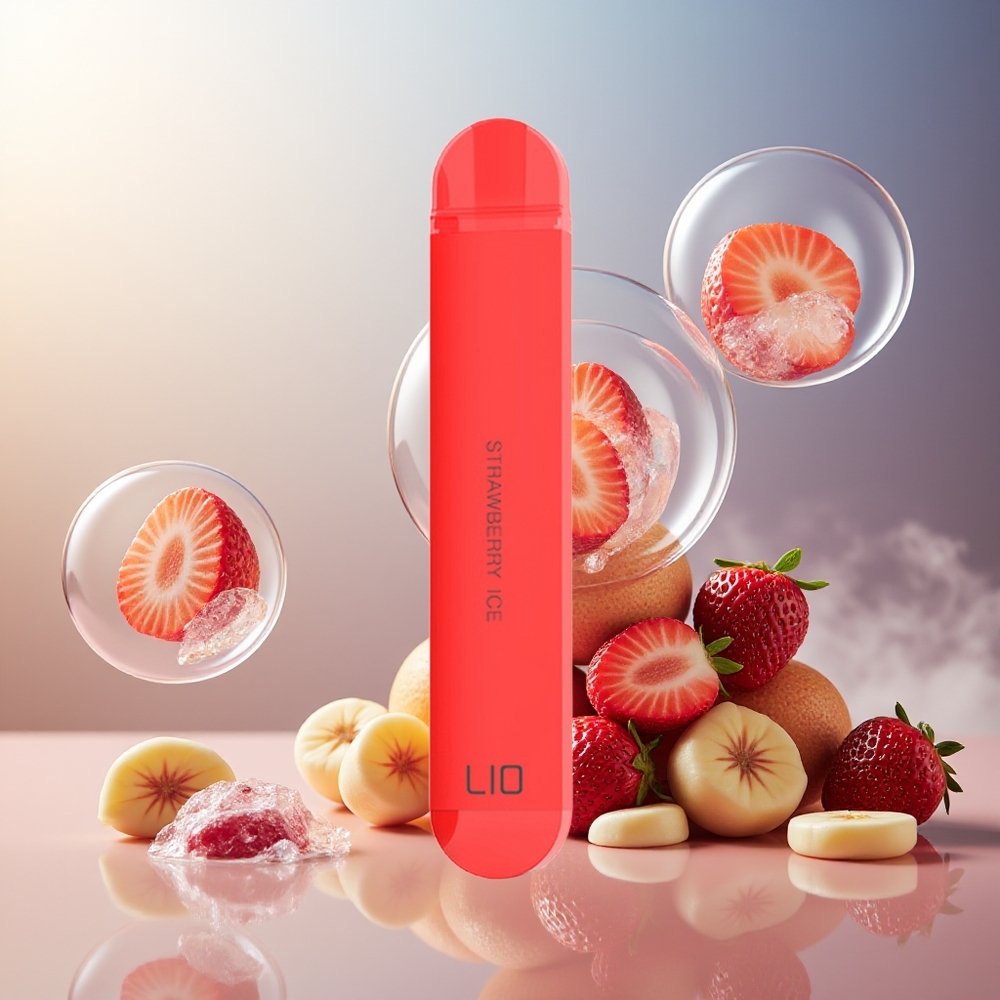 Partihandel Sverige LIO NANO X 600 Puffs 500mAh Jordgubb Is