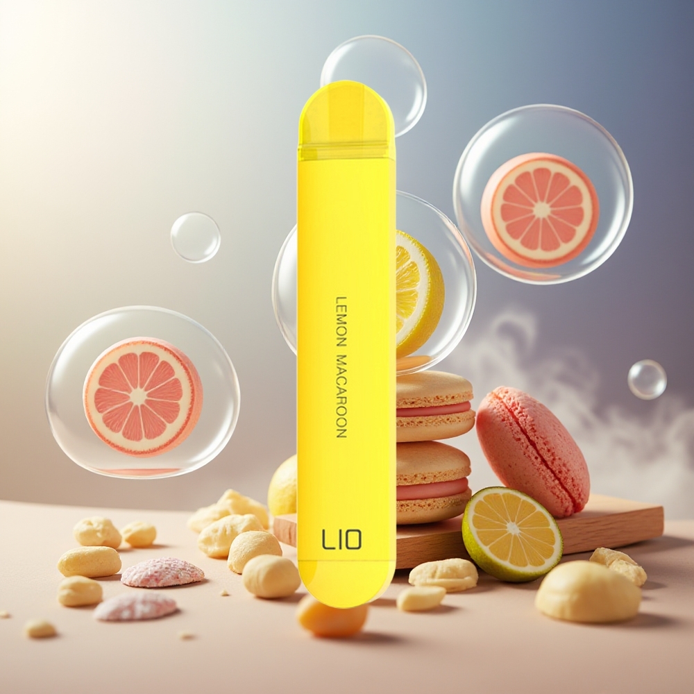 Partihandel Sverige LIO NANO X 600 Puffs Engångs Vape Citron Macaron 500mAh 2ML