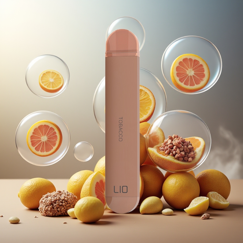 Partihandel Sverige LIO NANO X 600 Puffs Engångs Vape Tobak Aluminiumlegering 500mAh 2ML 20mg