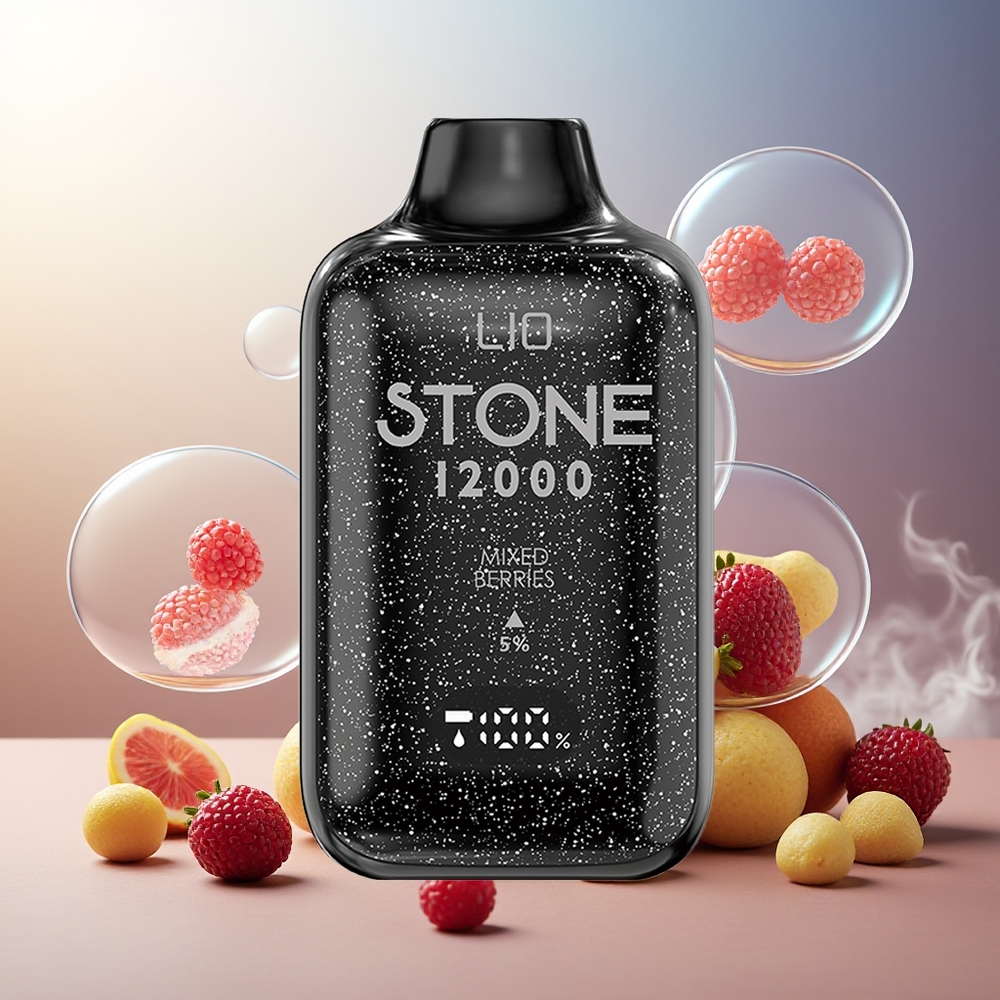 Partihandel Sverige LIO Stone 12000 Puffs 18ML Blandade Bär