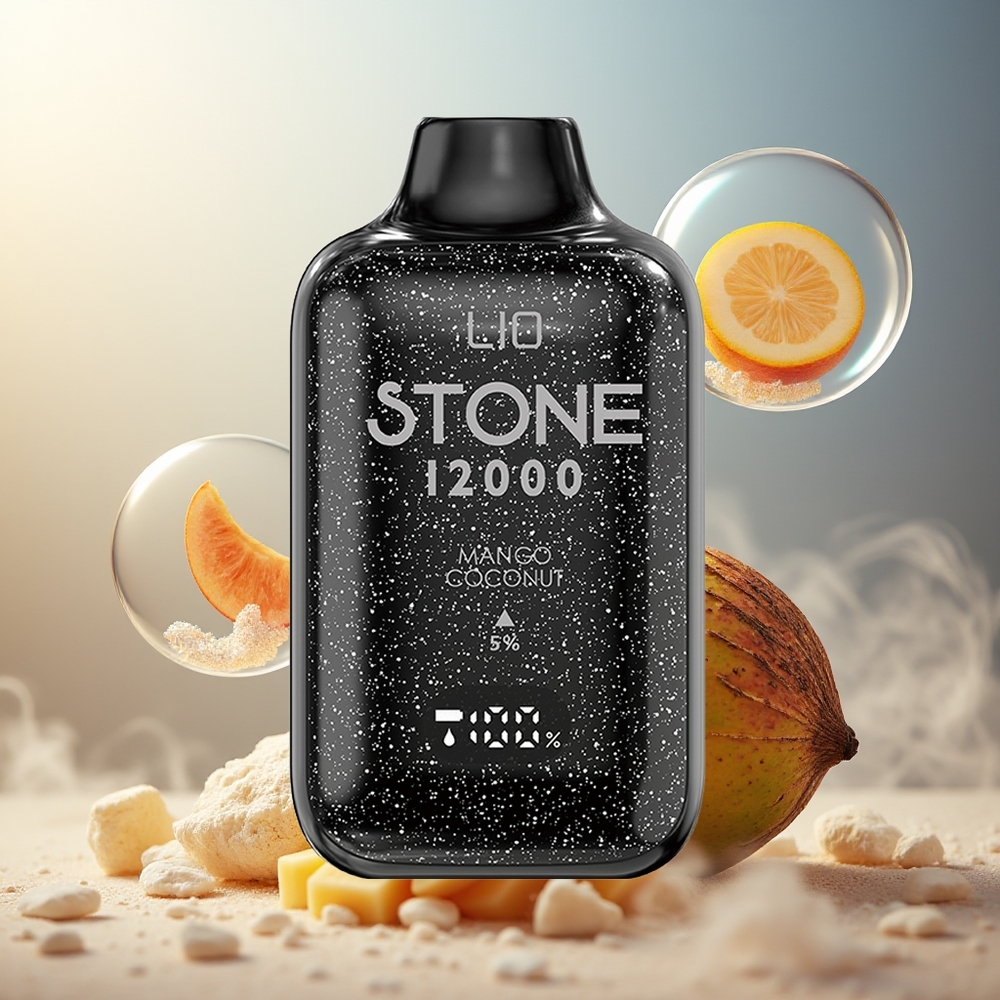 Partihandel Sverige LIO Stone 12000 Puffs 18ML Mango Kokosnöt