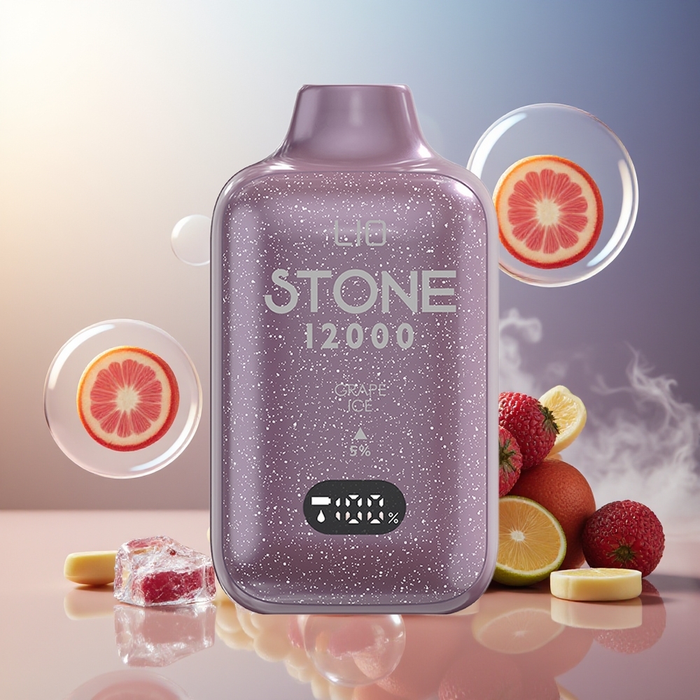 Partihandel Sverige LIO Stone 12000 Puffs Engångs Vape Vinterns Gra