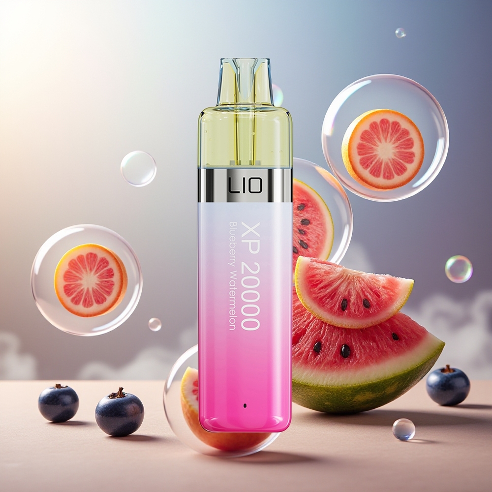 Partihandel Sverige LIO XP 20000 Puffs Blåbär Vattenmelon 12ML 50mg 900mAh TYPE-C