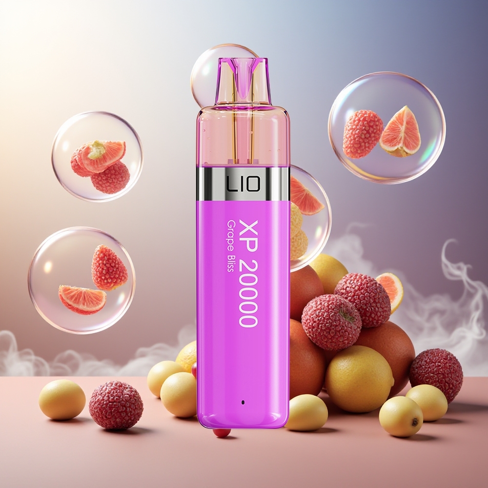 Partihandel Sverige LIO XP 20000 Puffs Engångs Vape Druvsällhet 12ML 900mAh